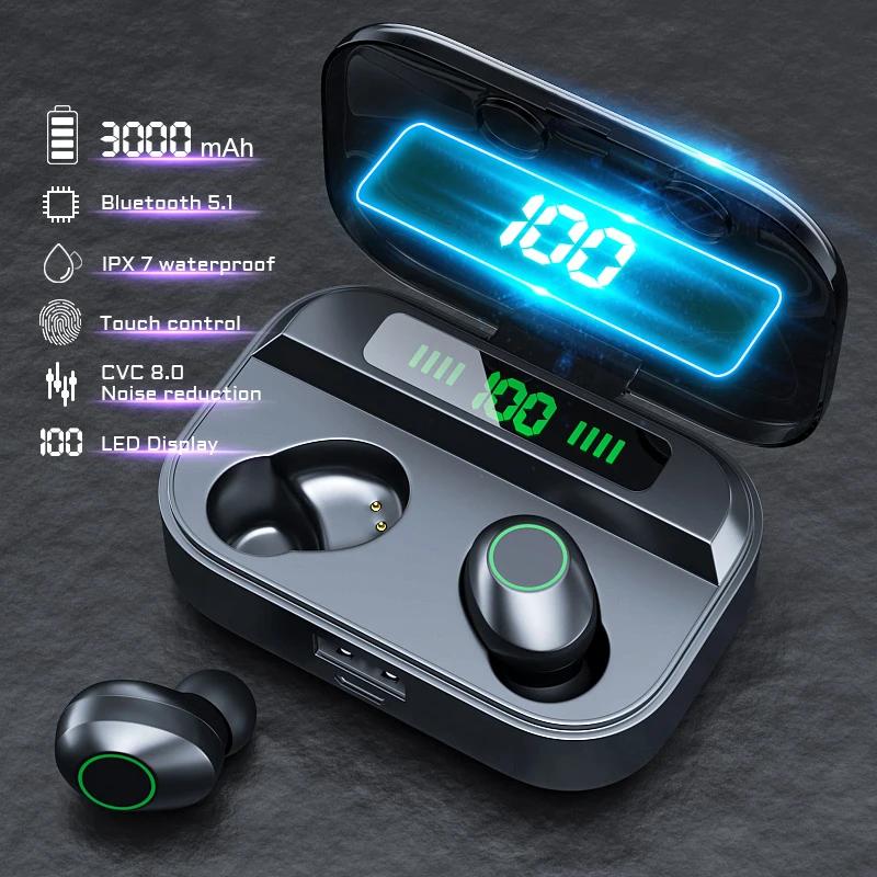 F9 TWS  , ũ   ̾, 9D ׷   ̾ , 3000mAh  ڽ